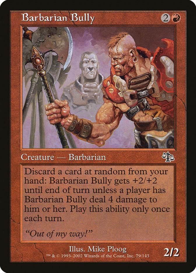 Barbarian Bully [Judgment] | Dragon's Lair Comics and Fantasy Houston TX