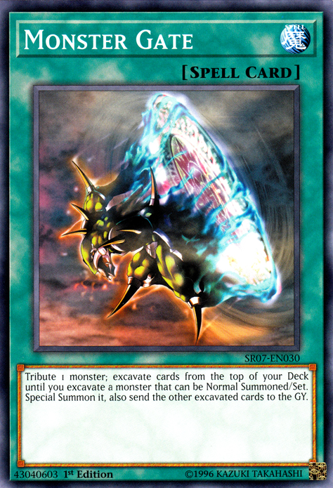 Monster Gate [SR07-EN030] Common | Dragon's Lair Comics and Fantasy Houston TX