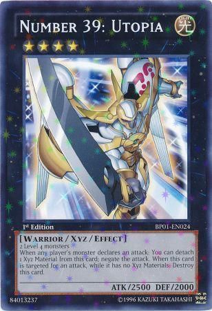 Number 39: Utopia [BP01-EN024] Starfoil Rare | Dragon's Lair Comics and Fantasy Houston TX