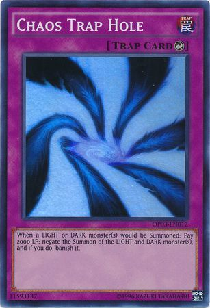 Chaos Trap Hole [OP03-EN012] Super Rare | Dragon's Lair Comics and Fantasy Houston TX