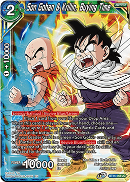 Son Gohan & Krillin, Buying Time (BT14-148) [Cross Spirits] | Dragon's Lair Comics and Fantasy Houston TX