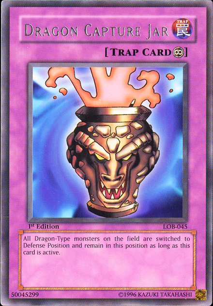 Dragon Capture Jar [LOB-045] Rare | Dragon's Lair Comics and Fantasy Houston TX