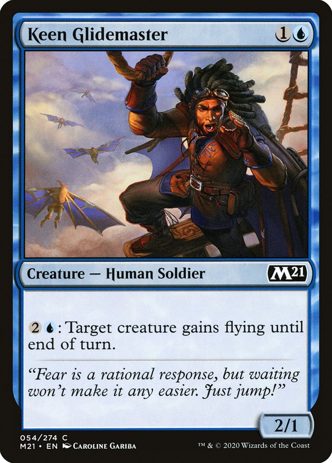 Keen Glidemaster [Core Set 2021] | Dragon's Lair Comics and Fantasy Houston TX