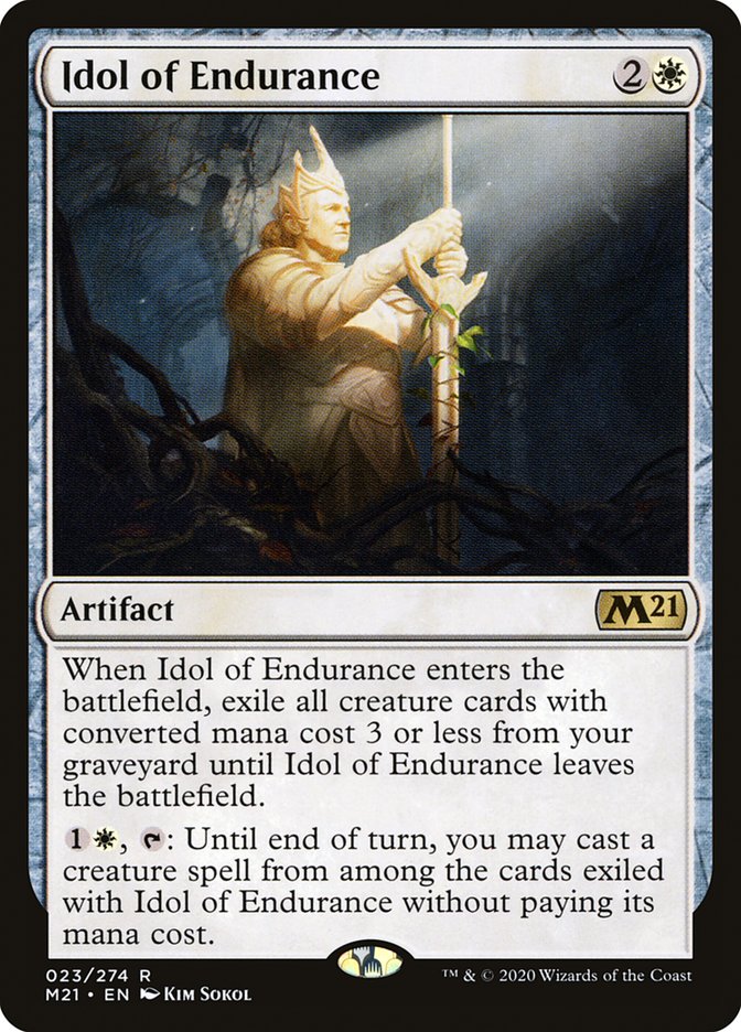 Idol of Endurance [Core Set 2021] | Dragon's Lair Comics and Fantasy Houston TX