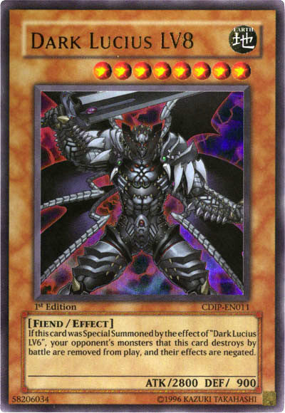 Dark Lucius LV8 [CDIP-EN011] Ultra Rare | Dragon's Lair Comics and Fantasy Houston TX