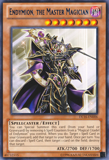 Endymion, the Master Magician (Blue) [DL16-EN006] Rare | Dragon's Lair Comics and Fantasy Houston TX