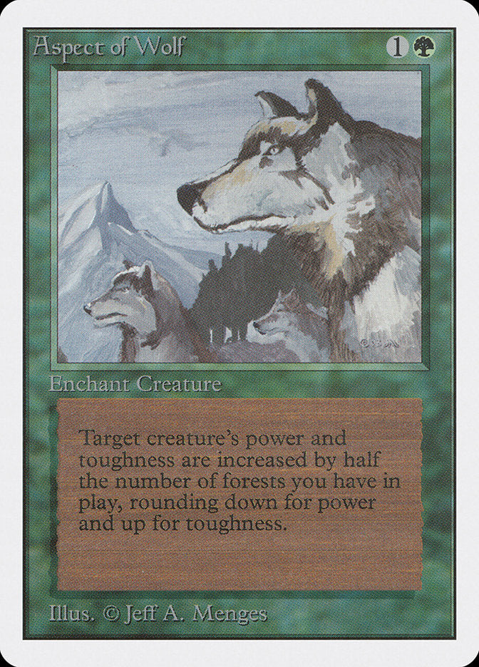 Aspect of Wolf [Unlimited Edition] | Dragon's Lair Comics and Fantasy Houston TX