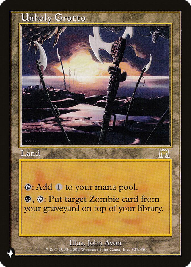 Unholy Grotto [The List] | Odin's Place