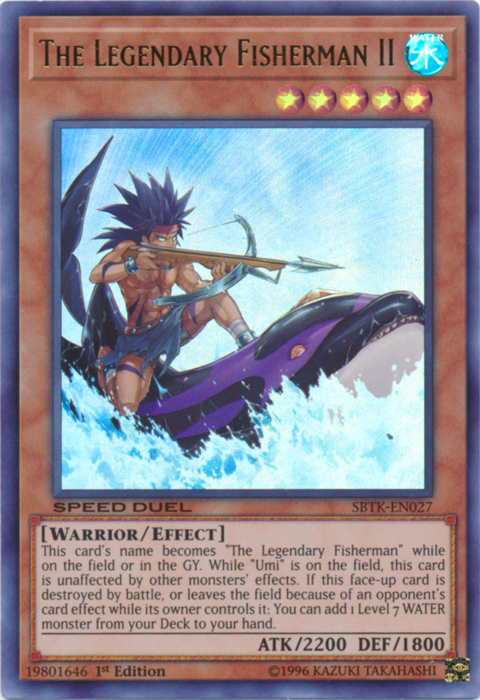 The Legendary Fisherman II [SBTK-EN027] Ultra Rare | Dragon's Lair Comics and Fantasy Houston TX