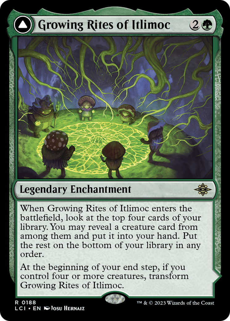 Growing Rites of Itlimoc // Itlimoc, Cradle of the Sun [The Lost Caverns of Ixalan] | Dragon's Lair Comics and Fantasy Houston TX