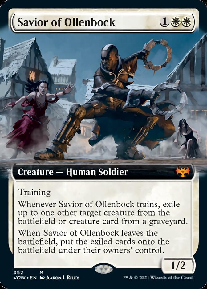 Savior of Ollenbock (Extended Art) [Innistrad: Crimson Vow] | Dragon's Lair Comics and Fantasy Houston TX