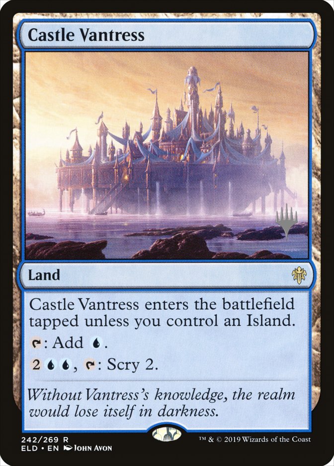 Castle Vantress (Promo Pack) [Throne of Eldraine Promos] | Dragon's Lair Comics and Fantasy Houston TX