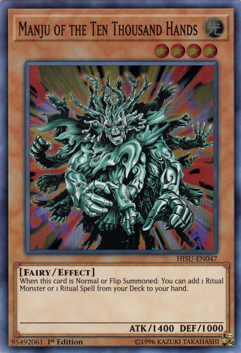 Manju of the Ten Thousand Hands [HISU-EN047] Super Rare | Dragon's Lair Comics and Fantasy Houston TX