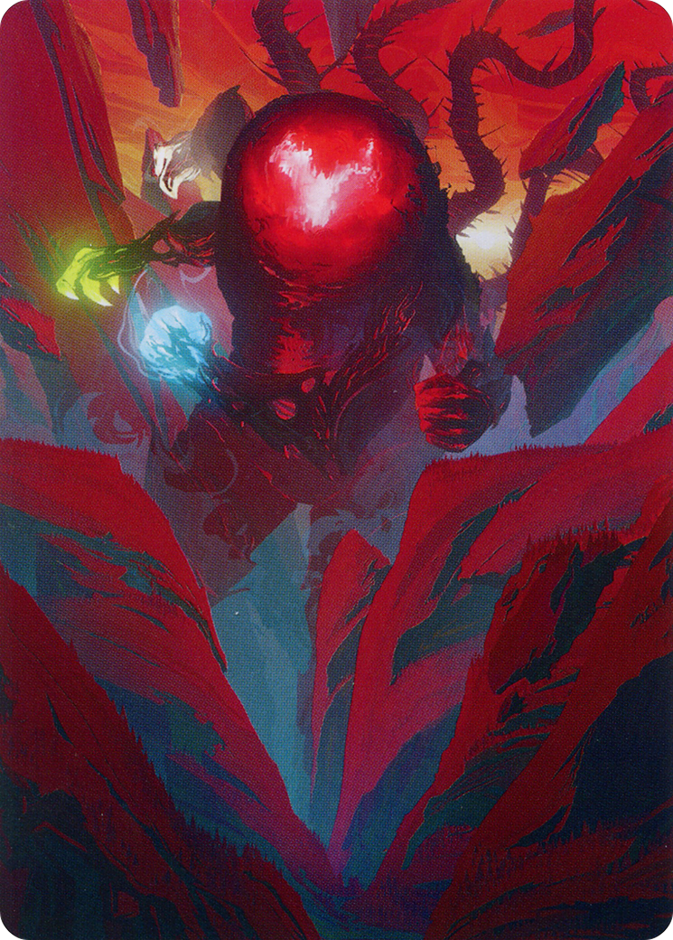 Omnath, Locus of All Art Card (62) [March of the Machine Art Series] | Dragon's Lair Comics and Fantasy Houston TX