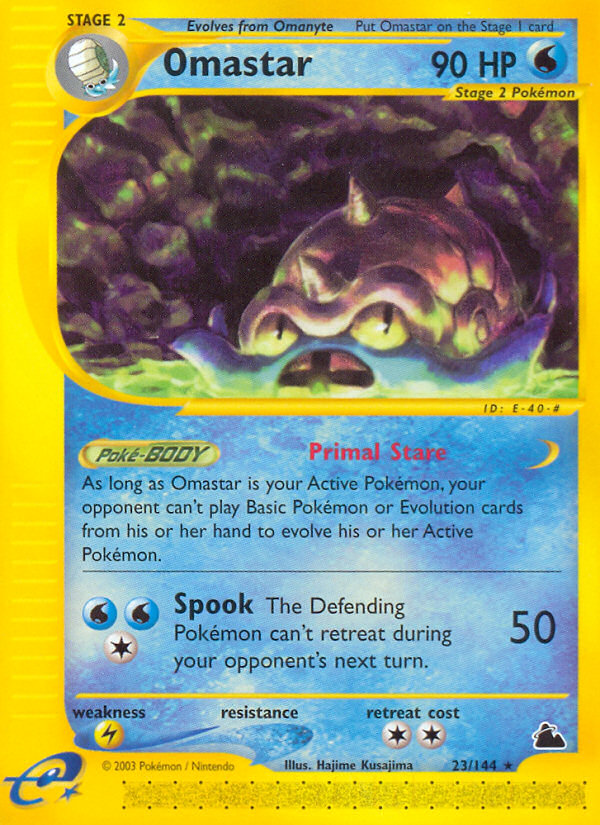 Omastar (23/144) [Skyridge] | Dragon's Lair Comics and Fantasy Houston TX