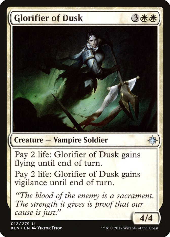 Glorifier of Dusk [Ixalan] | Dragon's Lair Comics and Fantasy Houston TX