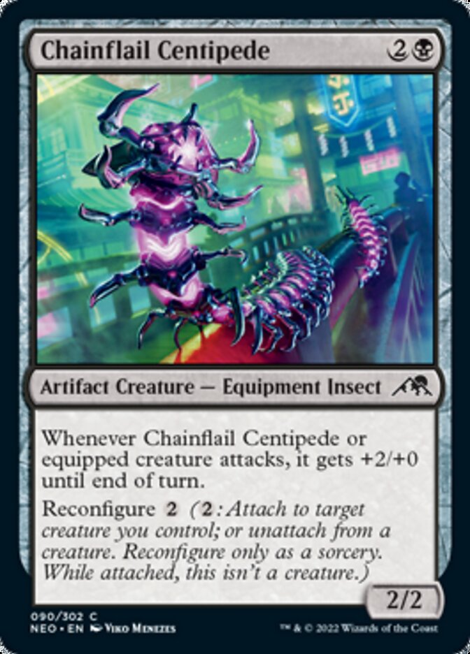 Chainflail Centipede [Kamigawa: Neon Dynasty] | Dragon's Lair Comics and Fantasy Houston TX