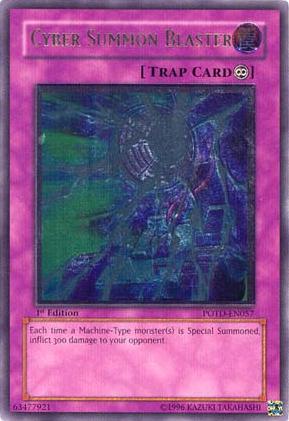 Cyber Summon Blaster [POTD-EN057] Ultimate Rare | Dragon's Lair Comics and Fantasy Houston TX