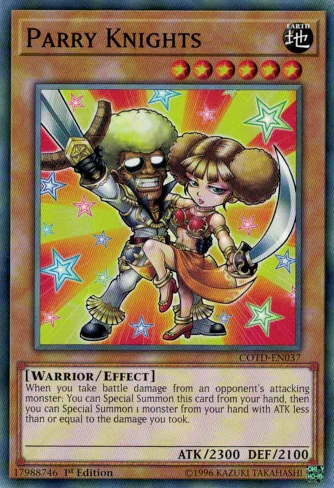Parry Knights [COTD-EN037] Short Print | Dragon's Lair Comics and Fantasy Houston TX