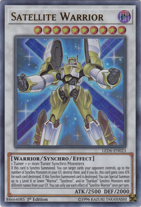 Satellite Warrior [LED6-EN023] Ultra Rare | Dragon's Lair Comics and Fantasy Houston TX