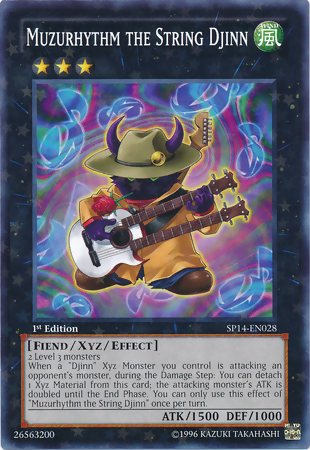 Muzurhythm the String Djinn [SP14-EN028] Starfoil Rare | Dragon's Lair Comics and Fantasy Houston TX