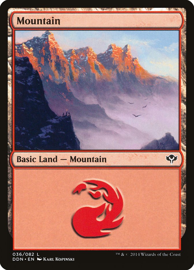 Mountain (36) [Duel Decks: Speed vs. Cunning] | Dragon's Lair Comics and Fantasy Houston TX