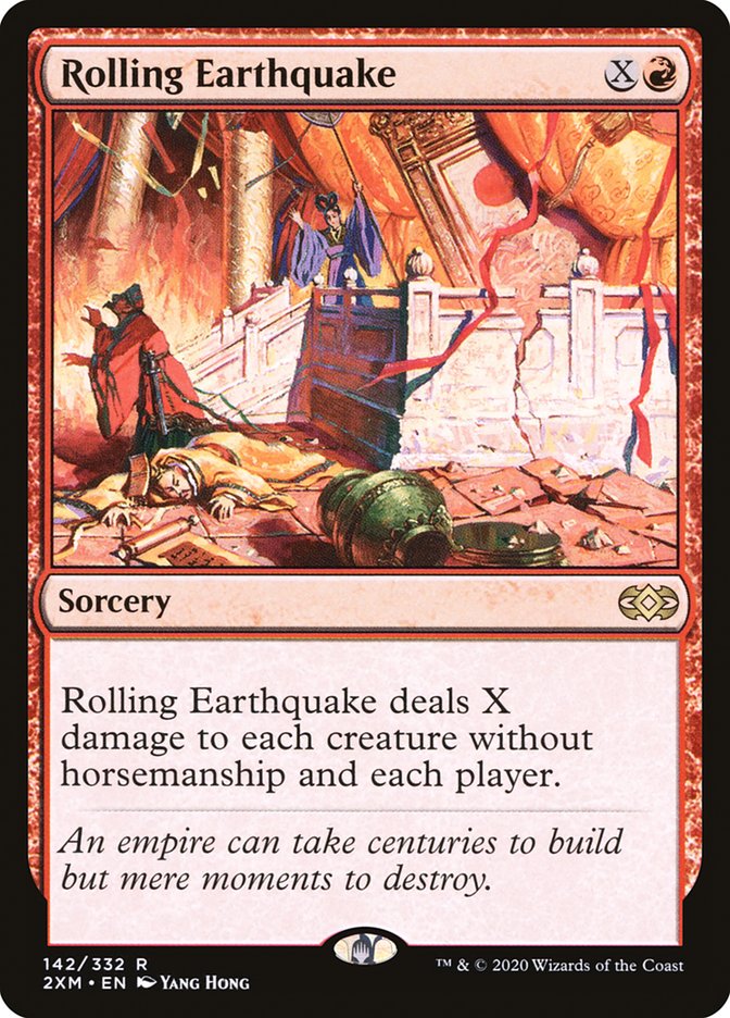 Rolling Earthquake [Double Masters] | Dragon's Lair Comics and Fantasy Houston TX