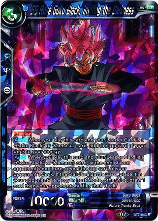 SS Rose Goku Black, Inviting the Darkness (BT7-043) [Assault of the Saiyans] | Dragon's Lair Comics and Fantasy Houston TX