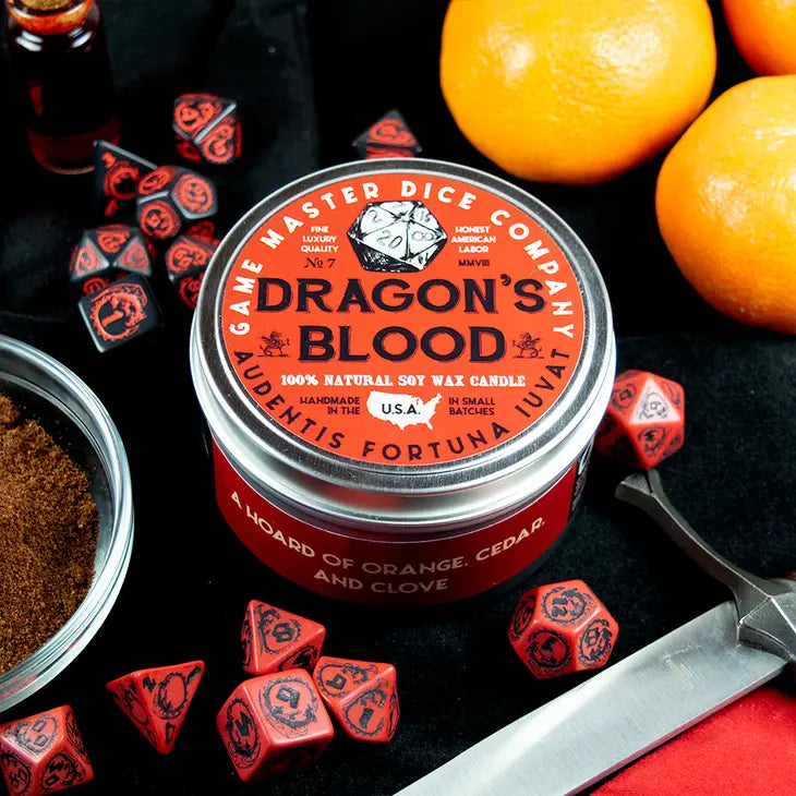 Game Master Dice RPG Candles Assorted Scents | Odin's Place