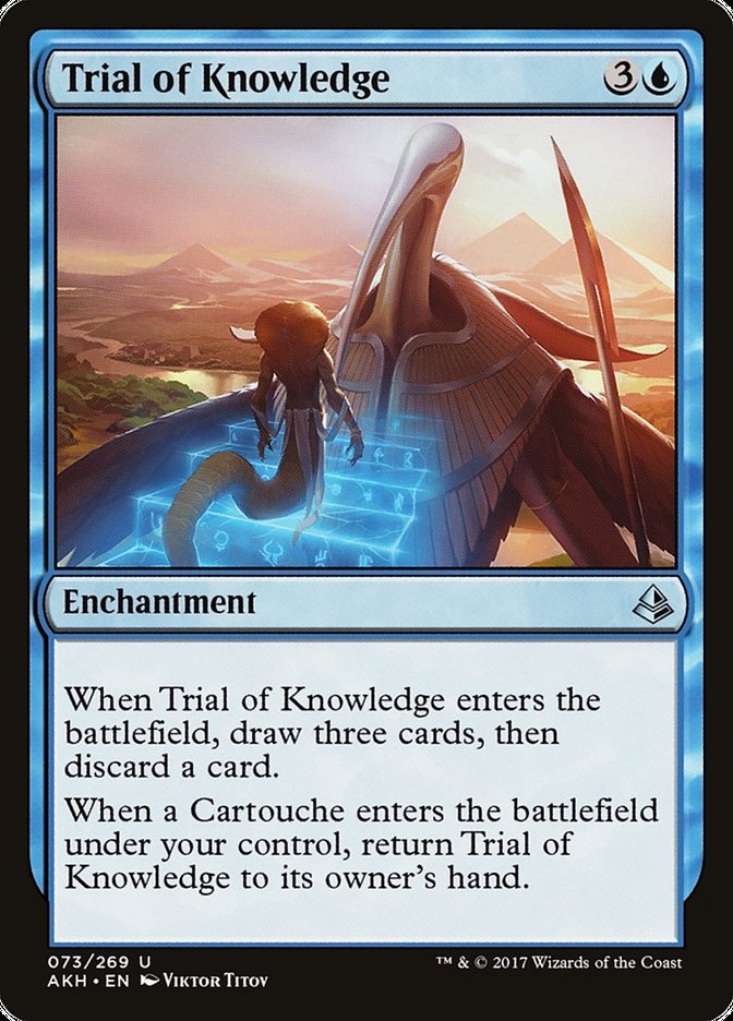 Trial of Knowledge [Amonkhet] | Dragon's Lair Comics and Fantasy Houston TX