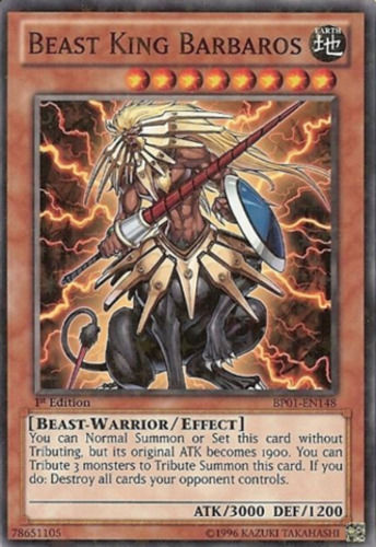 Beast King Barbaros [BP01-EN148] Starfoil Rare | Dragon's Lair Comics and Fantasy Houston TX