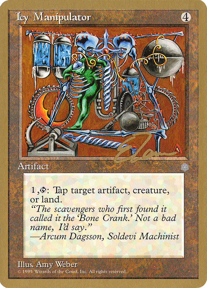 Icy Manipulator (Eric Tam) [Pro Tour Collector Set] | Dragon's Lair Comics and Fantasy Houston TX