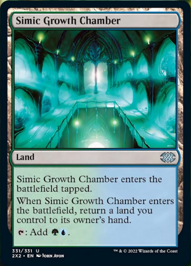 Simic Growth Chamber [Double Masters 2022] | Dragon's Lair Comics and Fantasy Houston TX