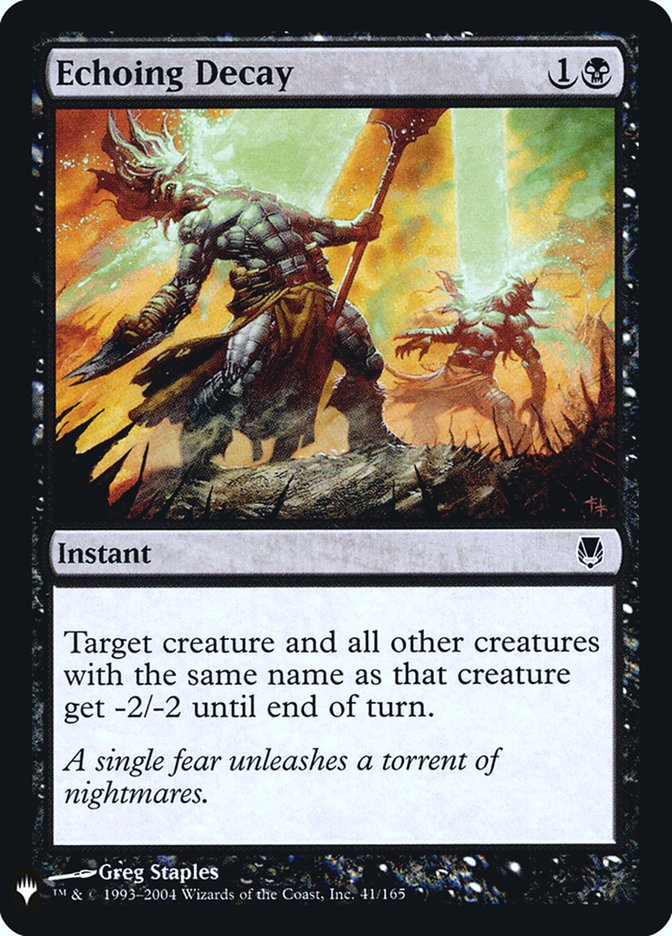 Echoing Decay [Mystery Booster] | Dragon's Lair Comics and Fantasy Houston TX