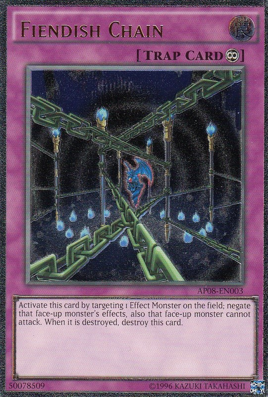 Fiendish Chain [AP08-EN003] Ultimate Rare | Dragon's Lair Comics and Fantasy Houston TX