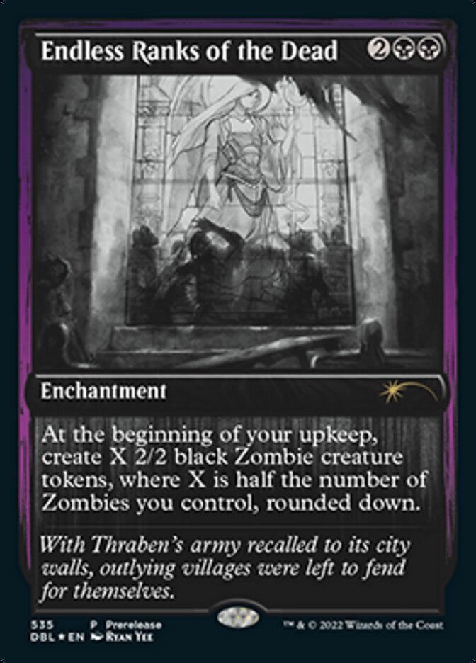 Endless Ranks of the Dead [Innistrad: Double Feature Prerelease Promos] | Dragon's Lair Comics and Fantasy Houston TX