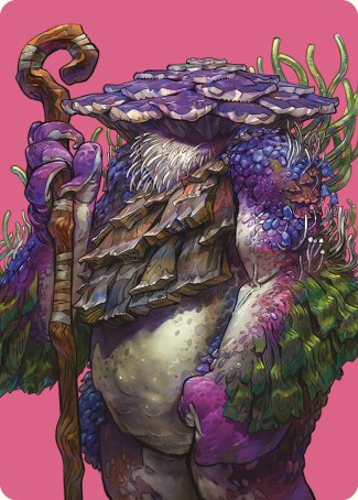 Slimefoot, the Stowaway Art Card [Commander Masters Art Series] | Dragon's Lair Comics and Fantasy Houston TX