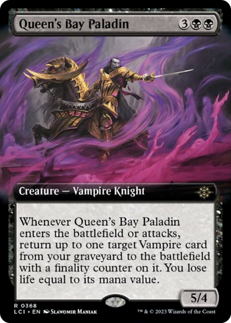 Queen's Bay Paladin (Extended Art) [The Lost Caverns of Ixalan] | Dragon's Lair Comics and Fantasy Houston TX