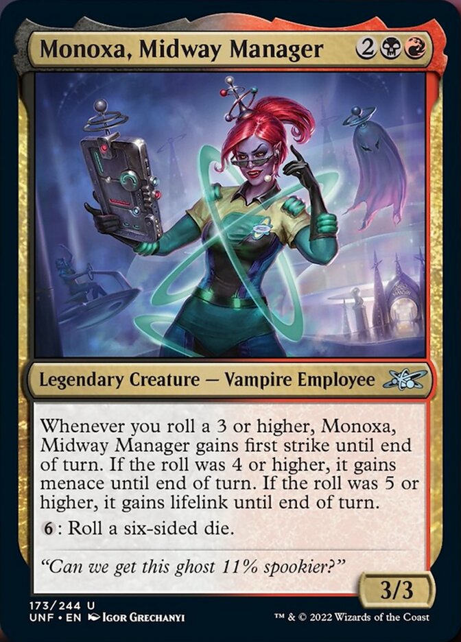Monoxa, Midway Manager [Unfinity] | Dragon's Lair Comics and Fantasy Houston TX