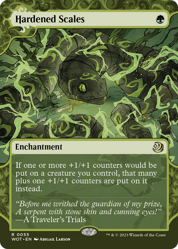 Hardened Scales [Wilds of Eldraine: Enchanting Tales] | Dragon's Lair Comics and Fantasy Houston TX