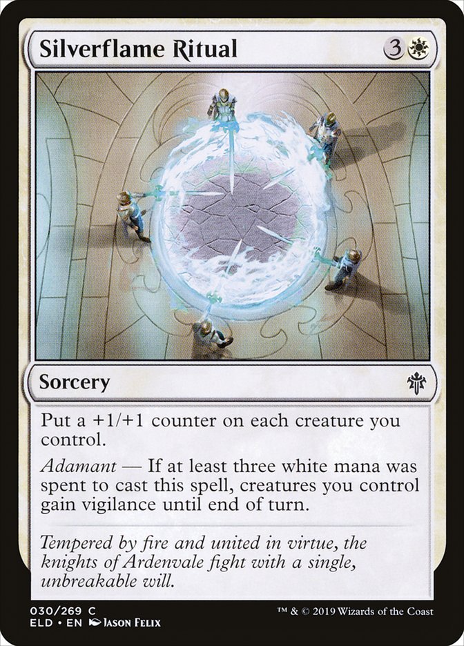 Silverflame Ritual [Throne of Eldraine] | Dragon's Lair Comics and Fantasy Houston TX