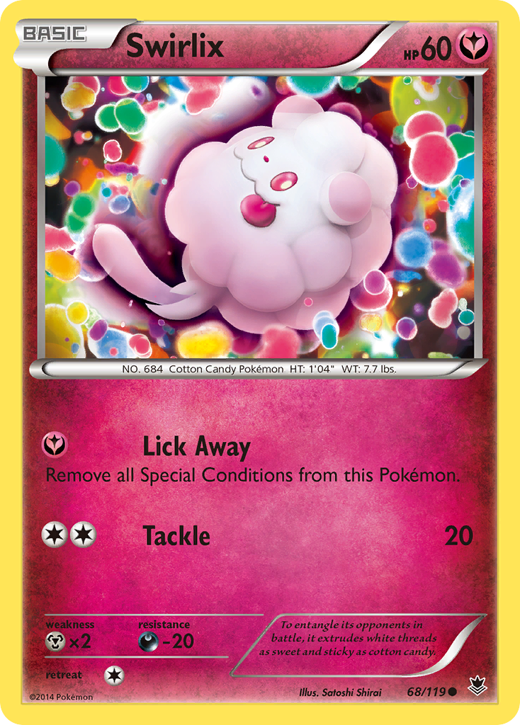 Swirlix (68/119) [XY: Phantom Forces] | Dragon's Lair Comics and Fantasy Houston TX