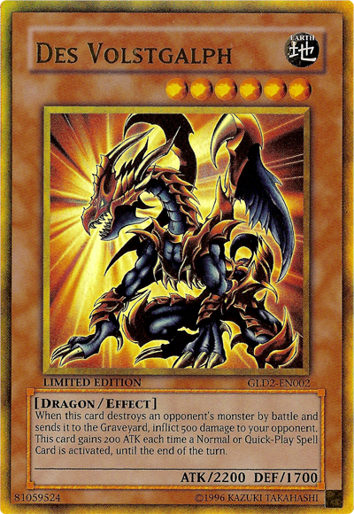 Des Volstgalph [GLD2-EN002] Ultra Rare | Dragon's Lair Comics and Fantasy Houston TX