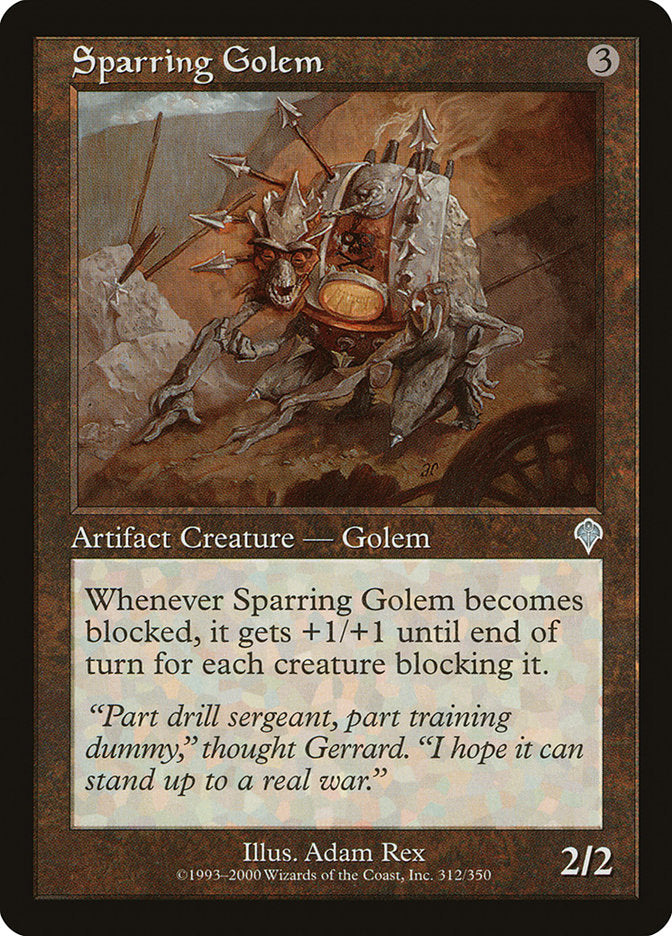 Sparring Golem [Invasion] | Dragon's Lair Comics and Fantasy Houston TX