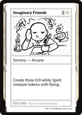 Imaginary Friends (2021 Edition) [Mystery Booster Playtest Cards] | Dragon's Lair Comics and Fantasy Houston TX