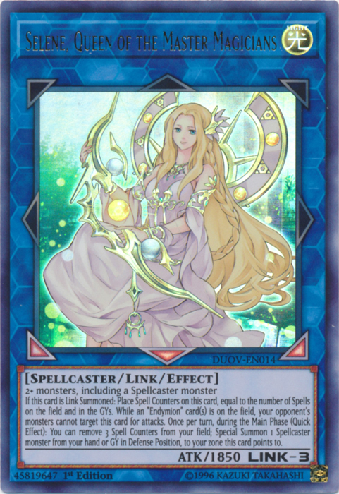 Selene, Queen of the Master Magicians [DUOV-EN014] Ultra Rare | Dragon's Lair Comics and Fantasy Houston TX