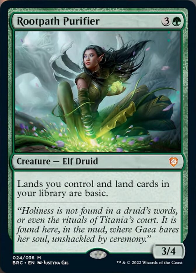 Rootpath Purifier [The Brothers' War Commander] | Dragon's Lair Comics and Fantasy Houston TX