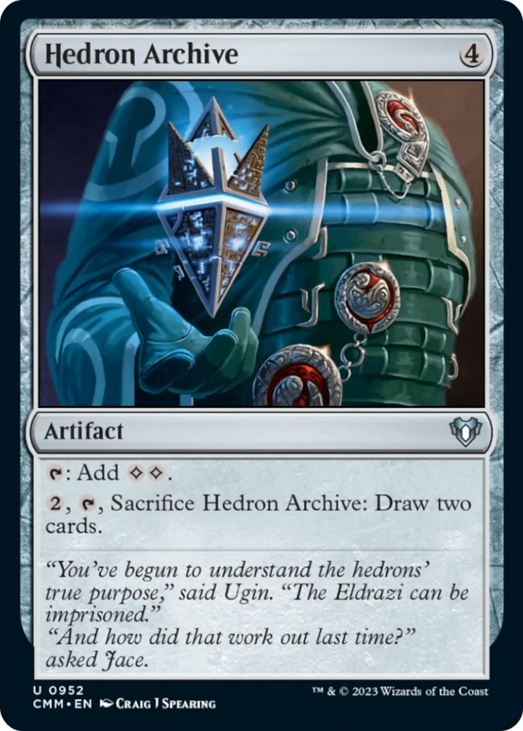 Hedron Archive [Commander Masters] | Dragon's Lair Comics and Fantasy Houston TX