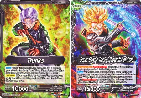 Trunks // Super Saiyan Trunks, Protector of Time (BT3-108) [Cross Worlds] | Dragon's Lair Comics and Fantasy Houston TX