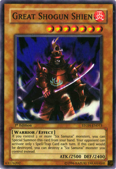 Great Shogun Shien [STON-EN013] Super Rare | Dragon's Lair Comics and Fantasy Houston TX